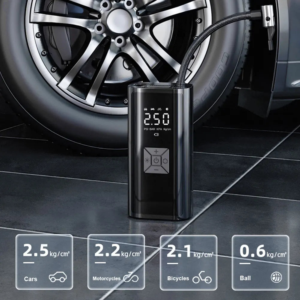 Portable 150 PSI Cordless Tire Inflator