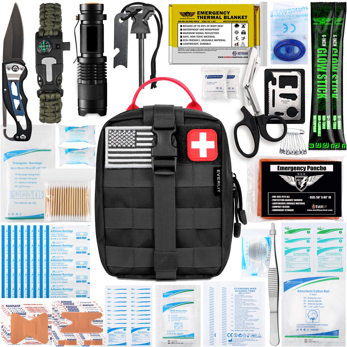 Roadside Survival First Aid Kit