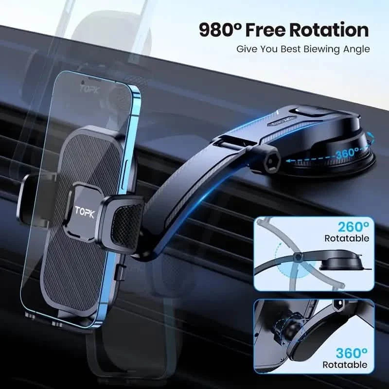 Adjustable Dashboard Phone Mount